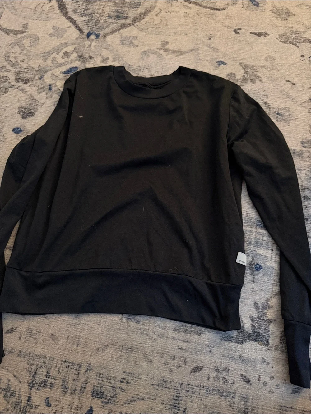 Black Men's Crewneck Sweater